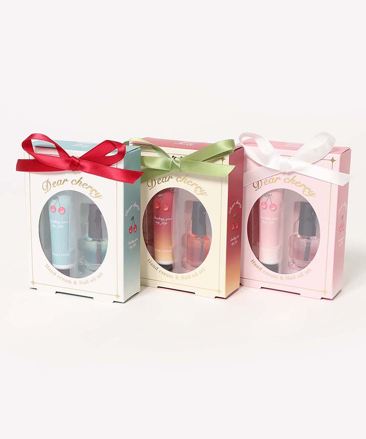 ディアチェリーハンド&ネイルオイルセット