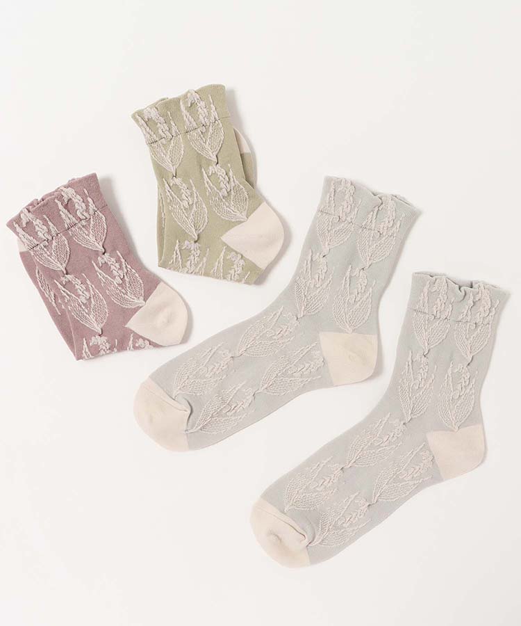 すずらんロークルーソックス