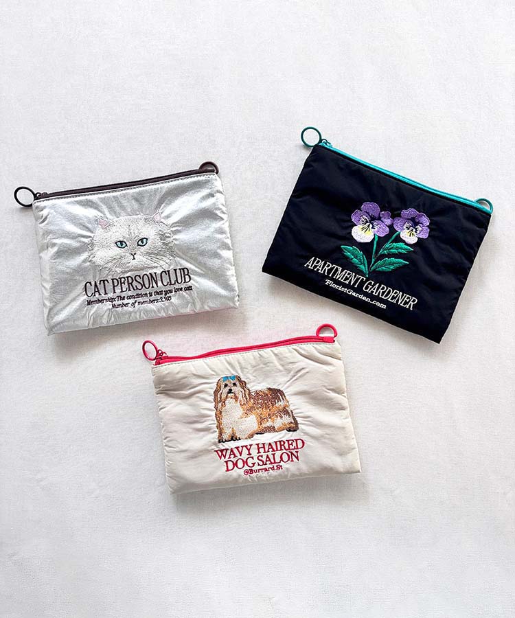 jolijoliローカルズフラットポーチ