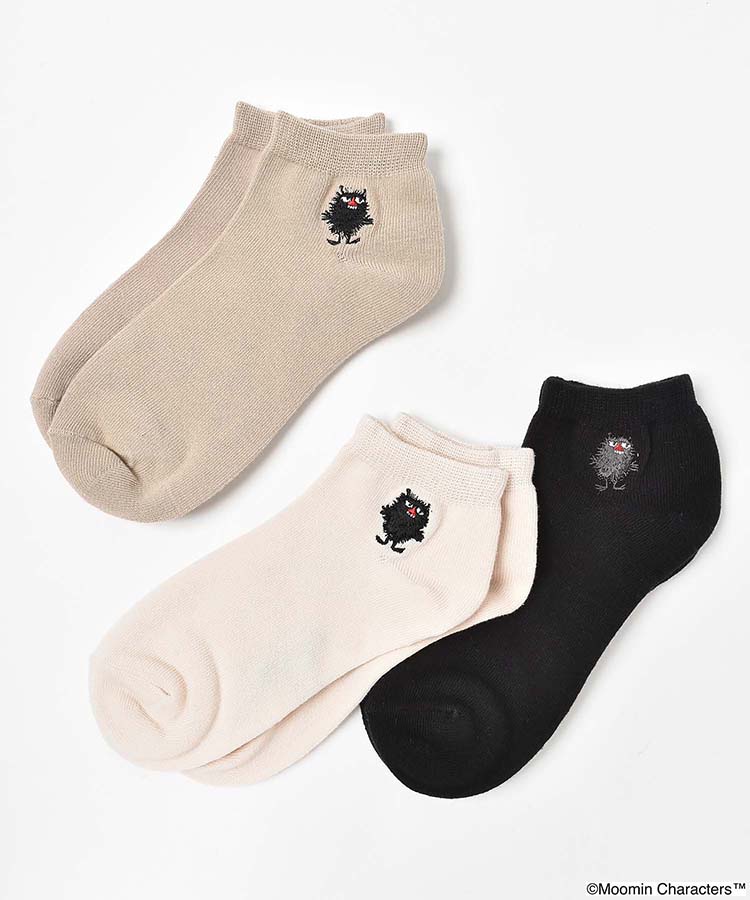 スティンキー 刺繍アンクルソックス
