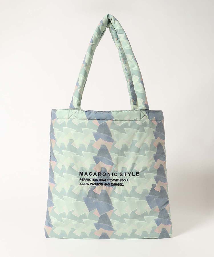 マルチ柄トート