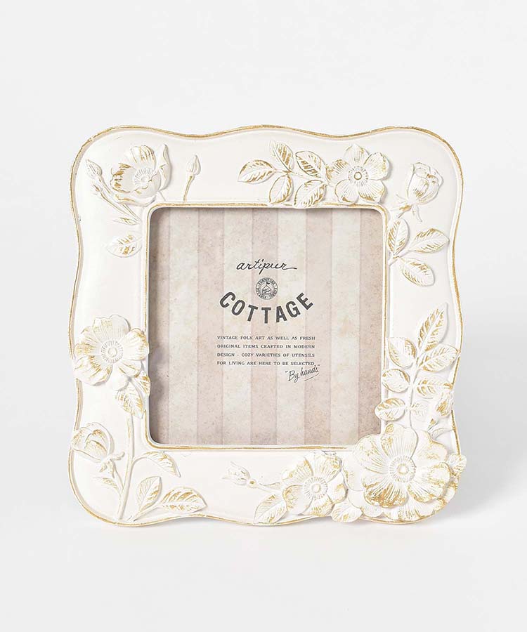 ウェーブフラワーフォトフレームS