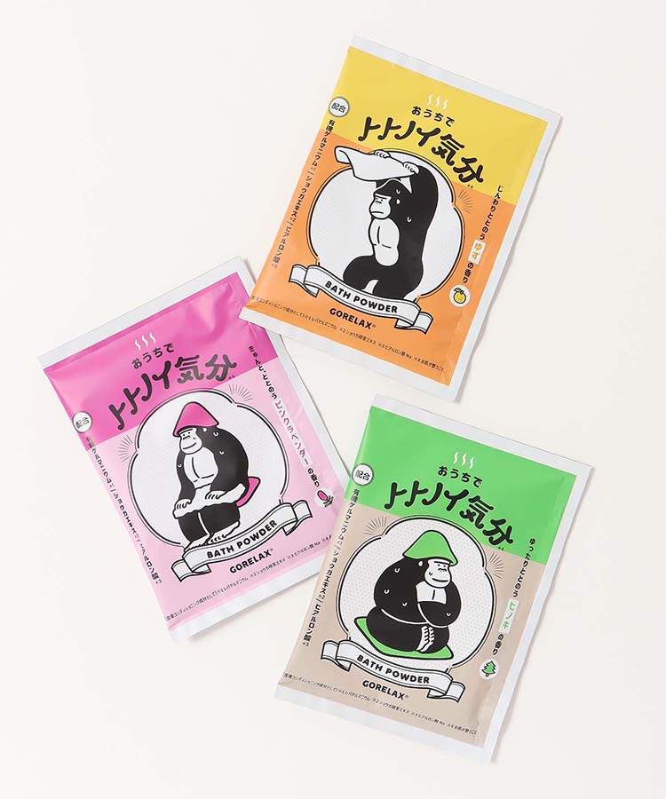 ごリラックストトノイ気分バスパウダー
