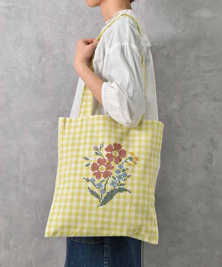 クロスブルームトートバッグ