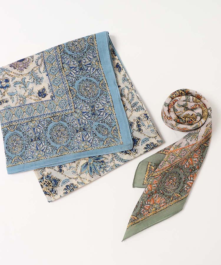 フラワーオーバーサイズスカーフ