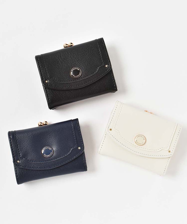 ボヌールがま口財布