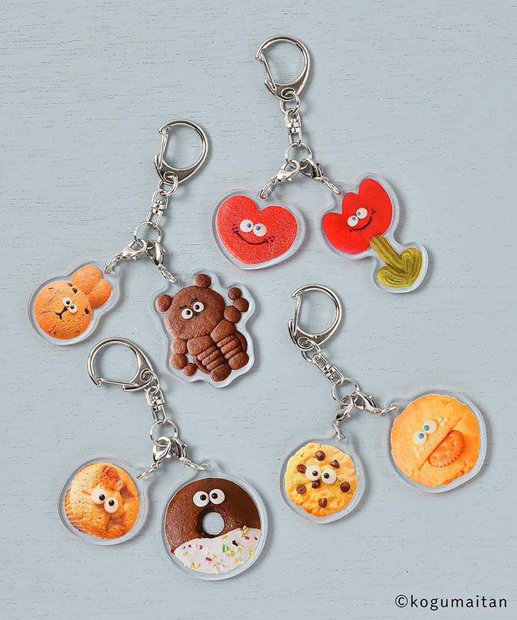 こぐまいたんアクリル2連キーホルダー