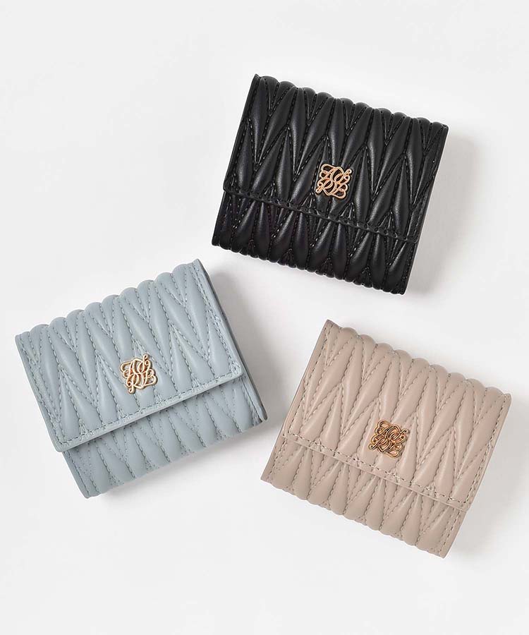 ロージアボックスコイン三つ折り財布