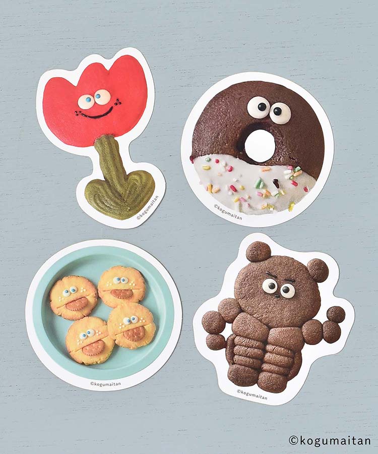 こぐまいたんステッカー