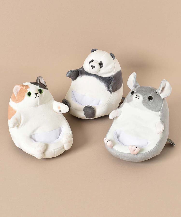 つまんでアニマルズスマホスタンド