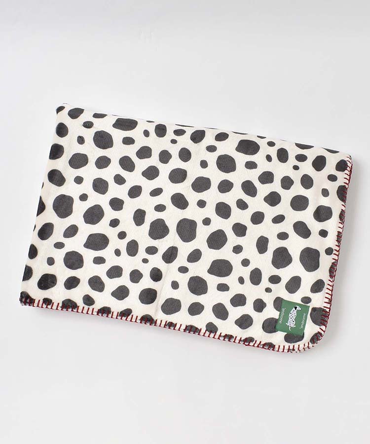 andsomeダルメシアン柄ブランケット