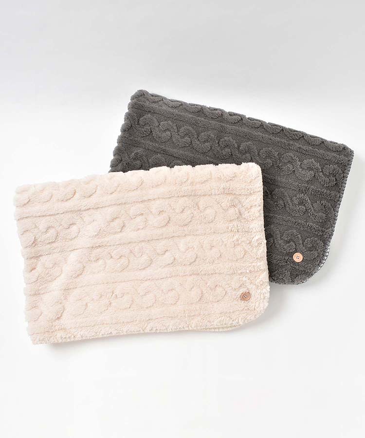 ケーブルシープ3WAYひざかけ