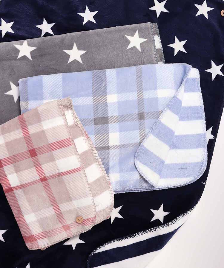 両面フランネル3WAYひざかけ