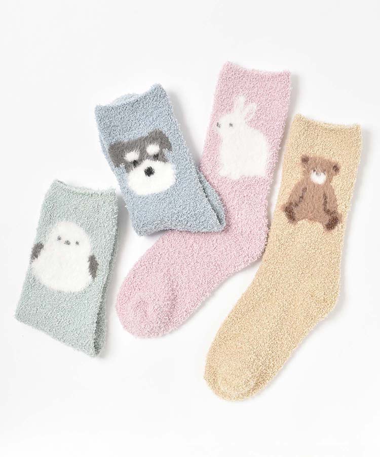 フェザーヤーンアニマルソックス