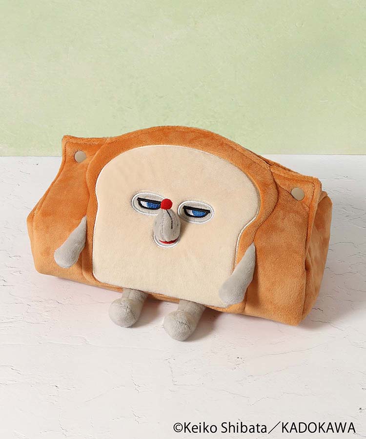 パンどろぼうぬいぐるみドアップティッシュカバー