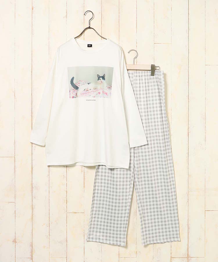 CAT DAYルームウェア上下セット