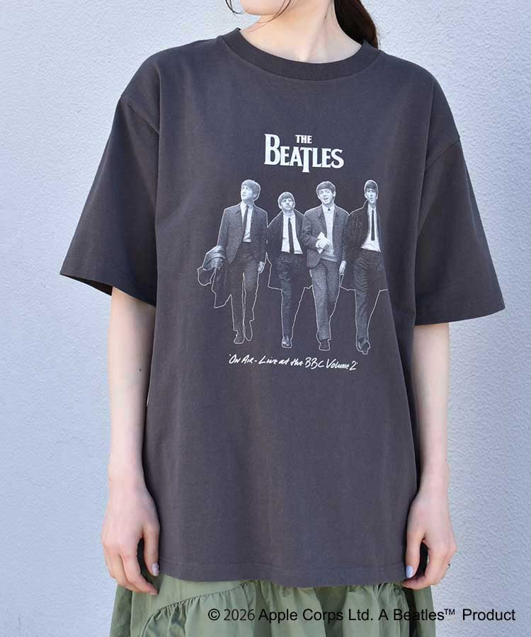 THE BEATLESレコードプリントTシャツ