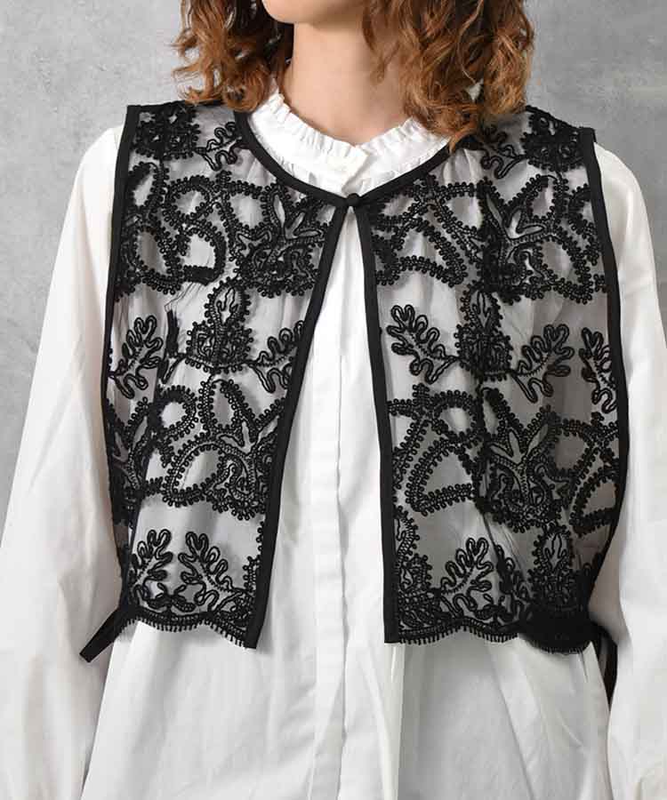 チュールテープベスト