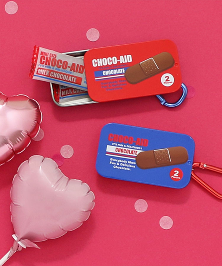 チョコエイド カラビナ付きミニミニティン