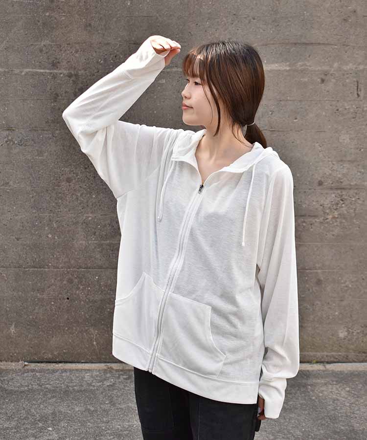 ジップパーカー