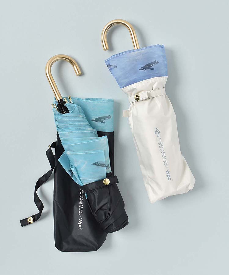 すみだ水族館×Wpc. 遮光スイミングペンギン リムオーガンジー ミニ