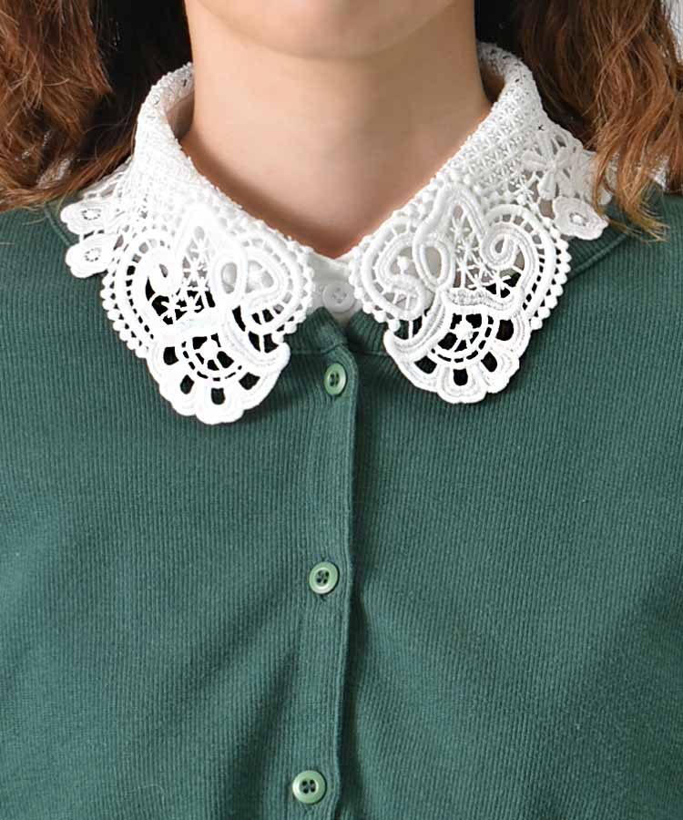 クラシックレース付け襟