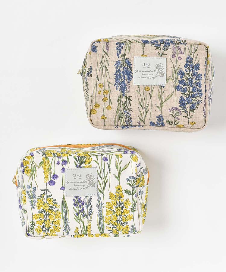 ミモザスクエアポーチ