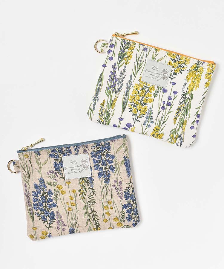 ミモザフラットポーチ