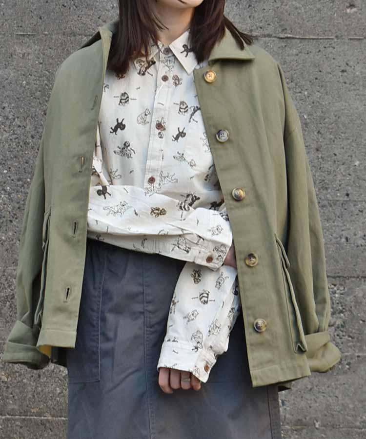 ミリタリーシャツジャケット