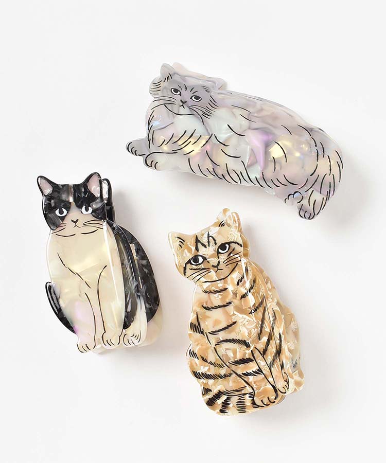 松尾ミユキキャットヘアクリップ