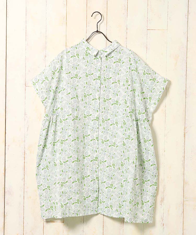 総柄プリントチュニック