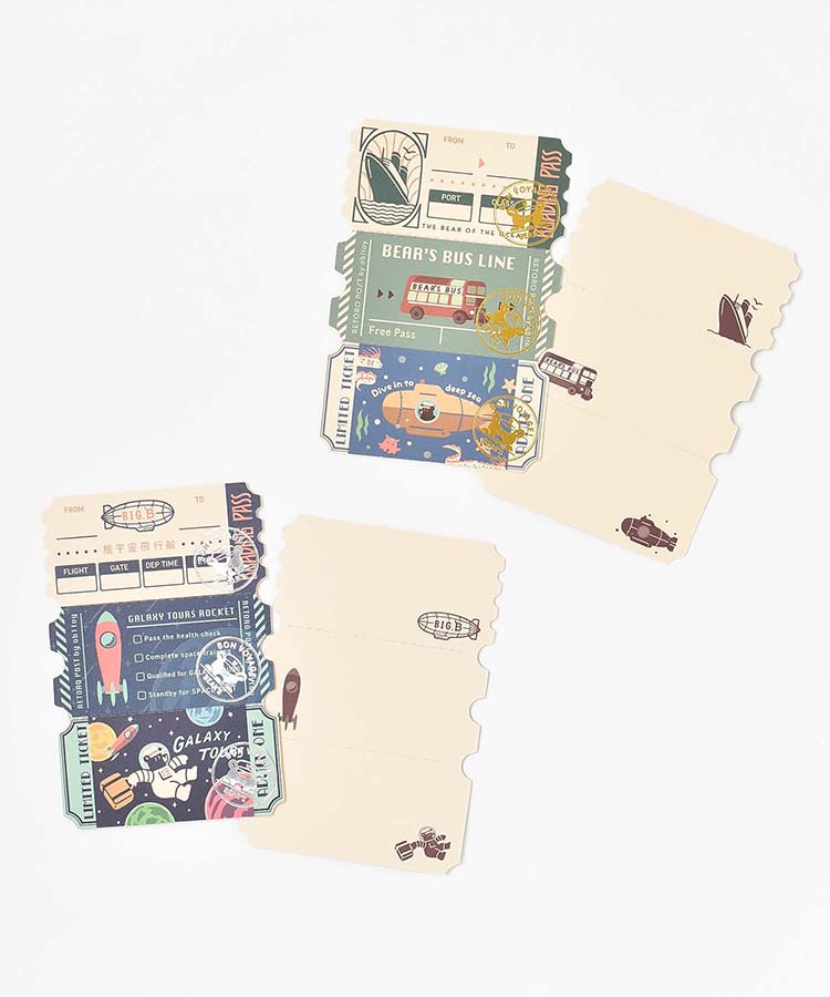 オビワンチケット風メモ