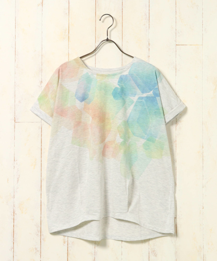 ≪SALE≫水彩プリントTシャツ