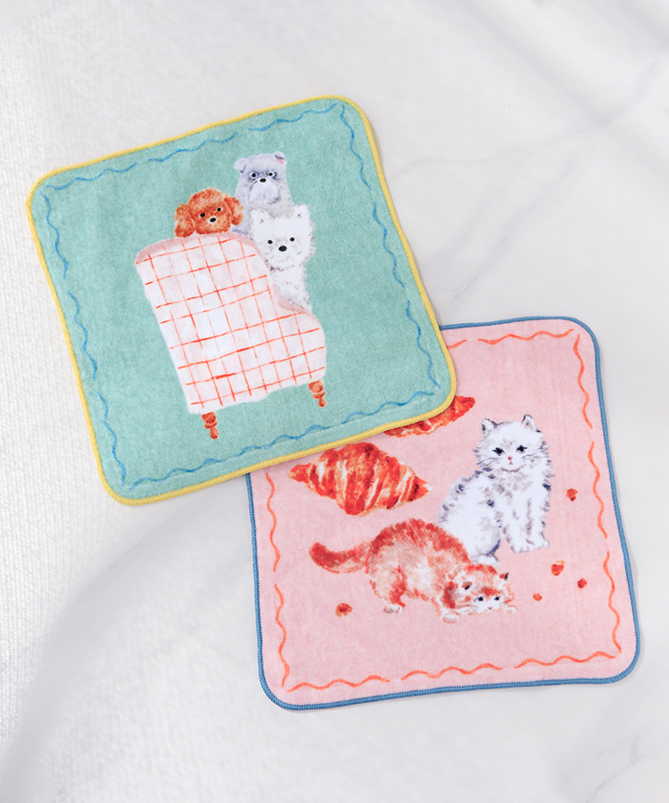 【WEB予約 3/11～順次発送】利光春華タオルハンカチ