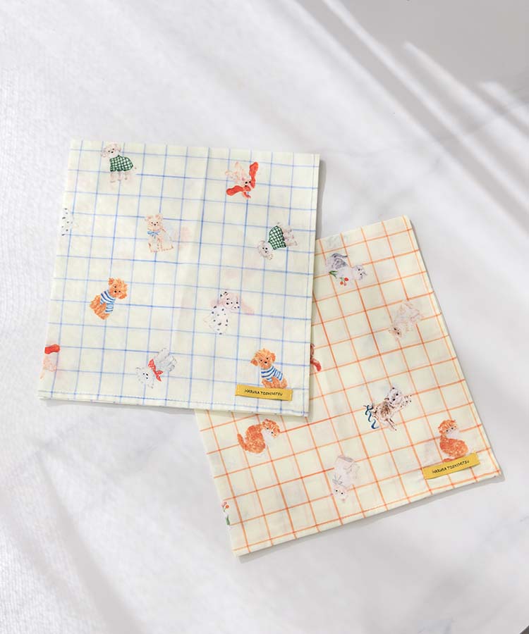 【WEB予約 3/11～順次発送】利光春華大判ハンカチ