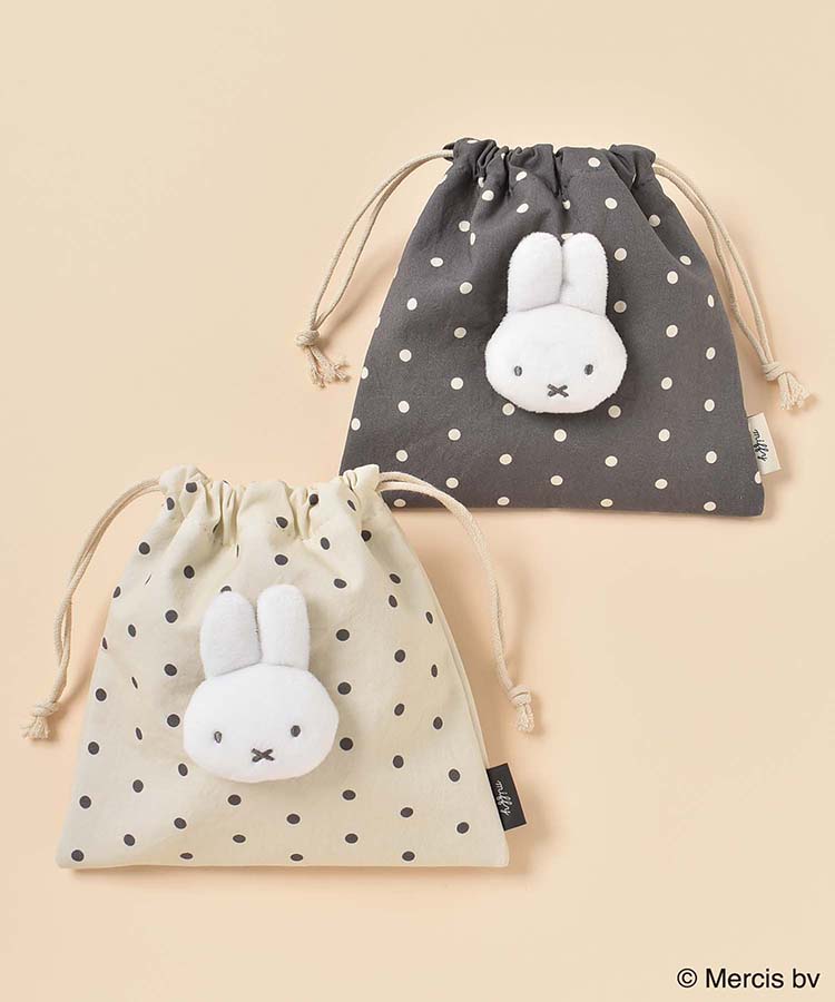 【WEB限定】MIFFY DOT&MASCOT巾着