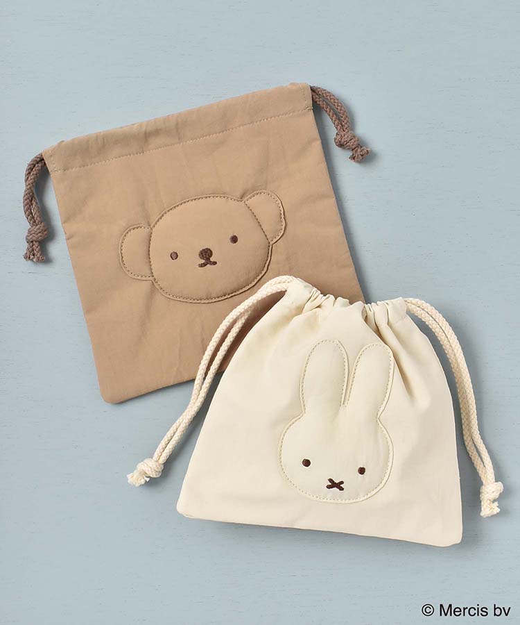 【WEB限定】BRUNA BASIC WAPPEN巾着