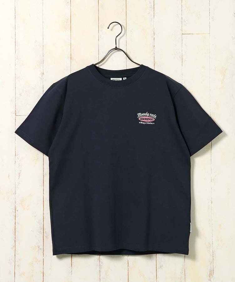 のんびりcat刺繍Tシャツ