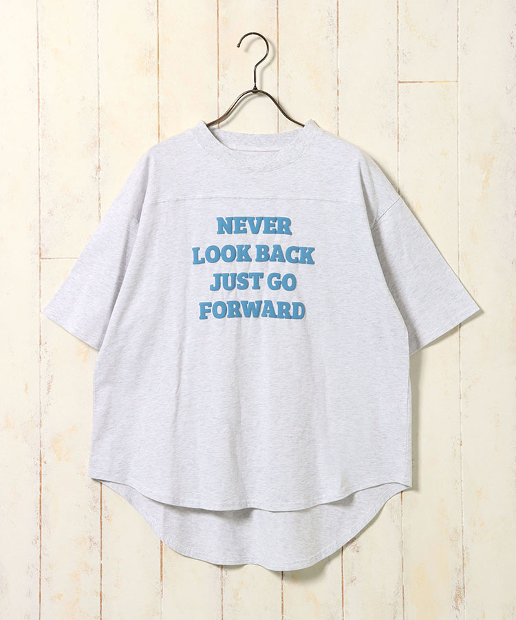 ロゴフットボールTシャツ