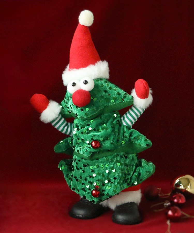 ダンシングクリスマスウォーキングトゥインクルツリー 正面