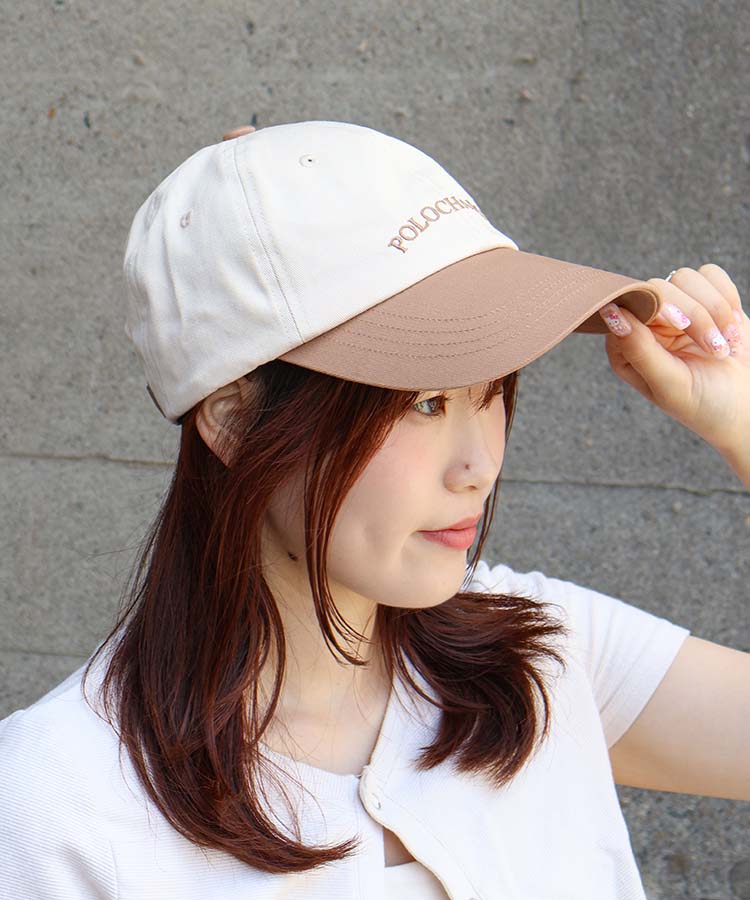 POLOCHAMPSバイカラーキャップ