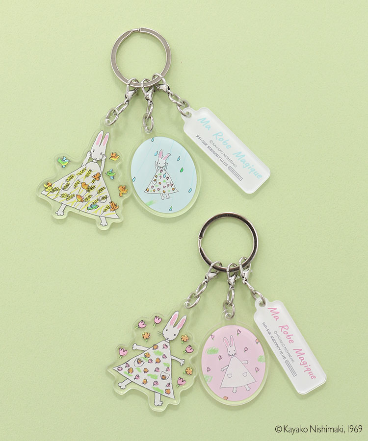わたしのワンピース2 3連アクリルキーホルダー