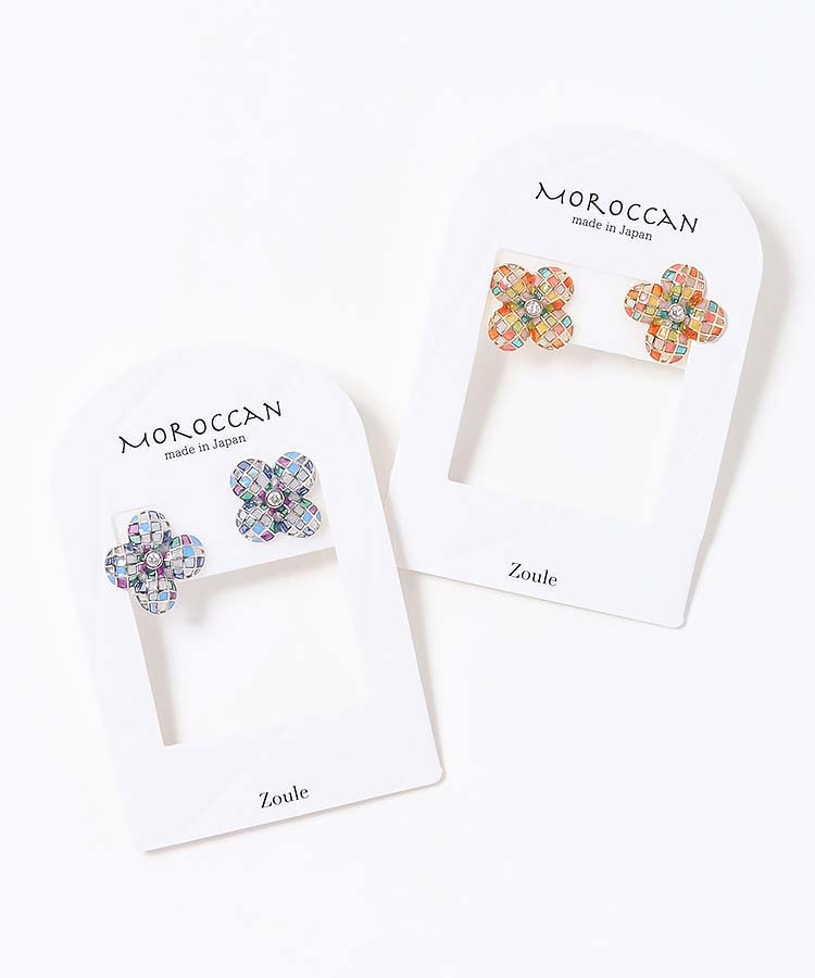 quatre fleursピアス