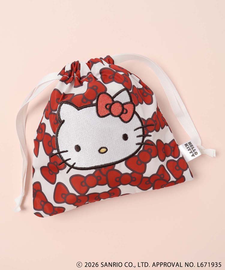 【WEB限定】HELLO KITTY RIBBON 巾着