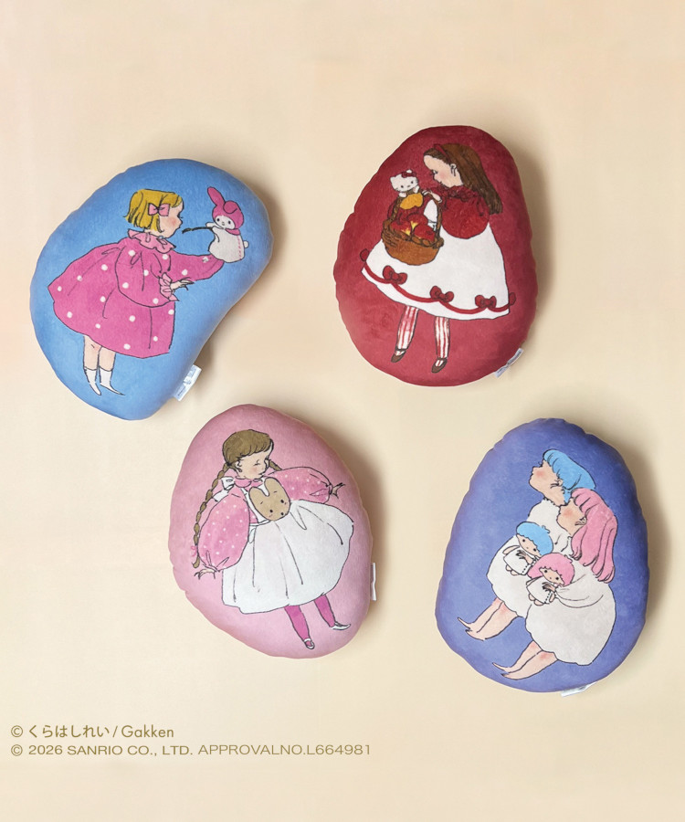 【WEB限定】くらはしれい×サンリオキャラクターズ ダイカットクッション