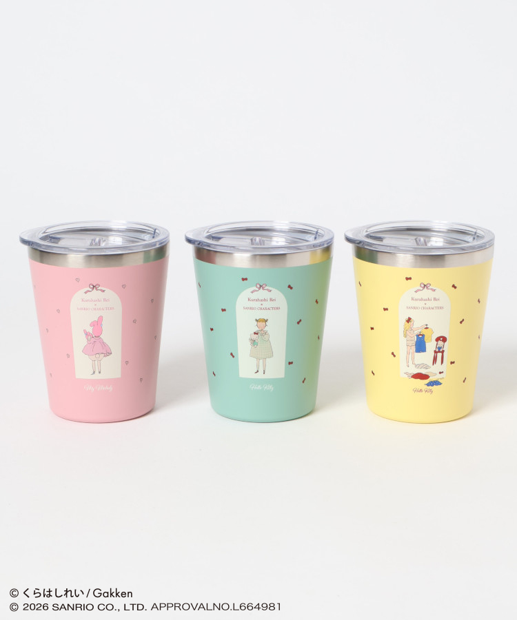 【WEB限定】くらはしれい×サンリオキャラクターズ ステンレスタンブラー