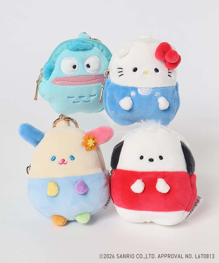 PUKUMARU×Sanrio charactersポーチチャーム
