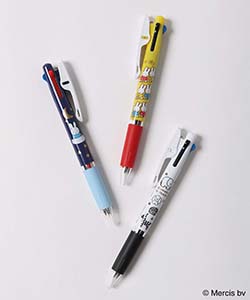 ミッフィージェットストリーム３色ボールペン おばけ All Bleu Bleuet ブルーブルーエ