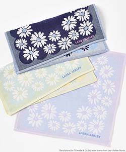 LAURA ASHLEY ローラアシュレイ ガーゼケット ピンク ブルー 綿 LAURA ASHLEY ローラアシュレイ ガーゼケット ピンク ブルー 綿
