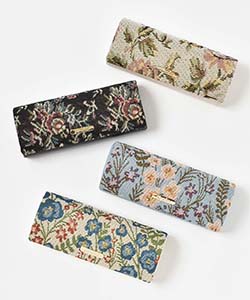 Char ZICCA メガネケース ブルー チャー ZICCA メガネケース ブルー